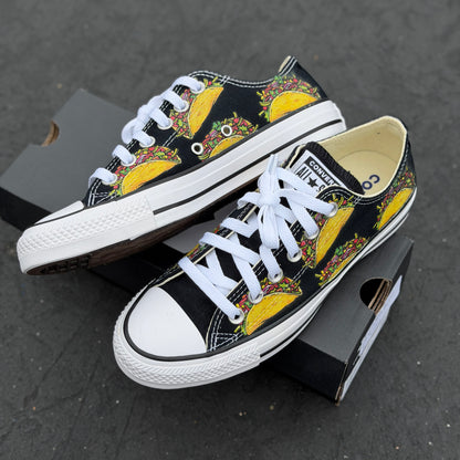 Tacos Converse Chuck Taylor Low Top Shoes