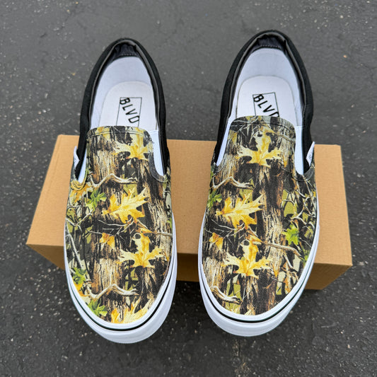 Realtree Camo Print BLVD Original Slip On Shoes