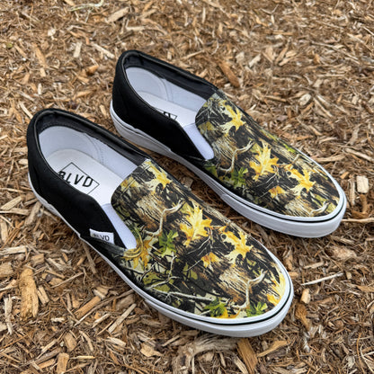Realtree Camo Print BLVD Original Slip On Shoes