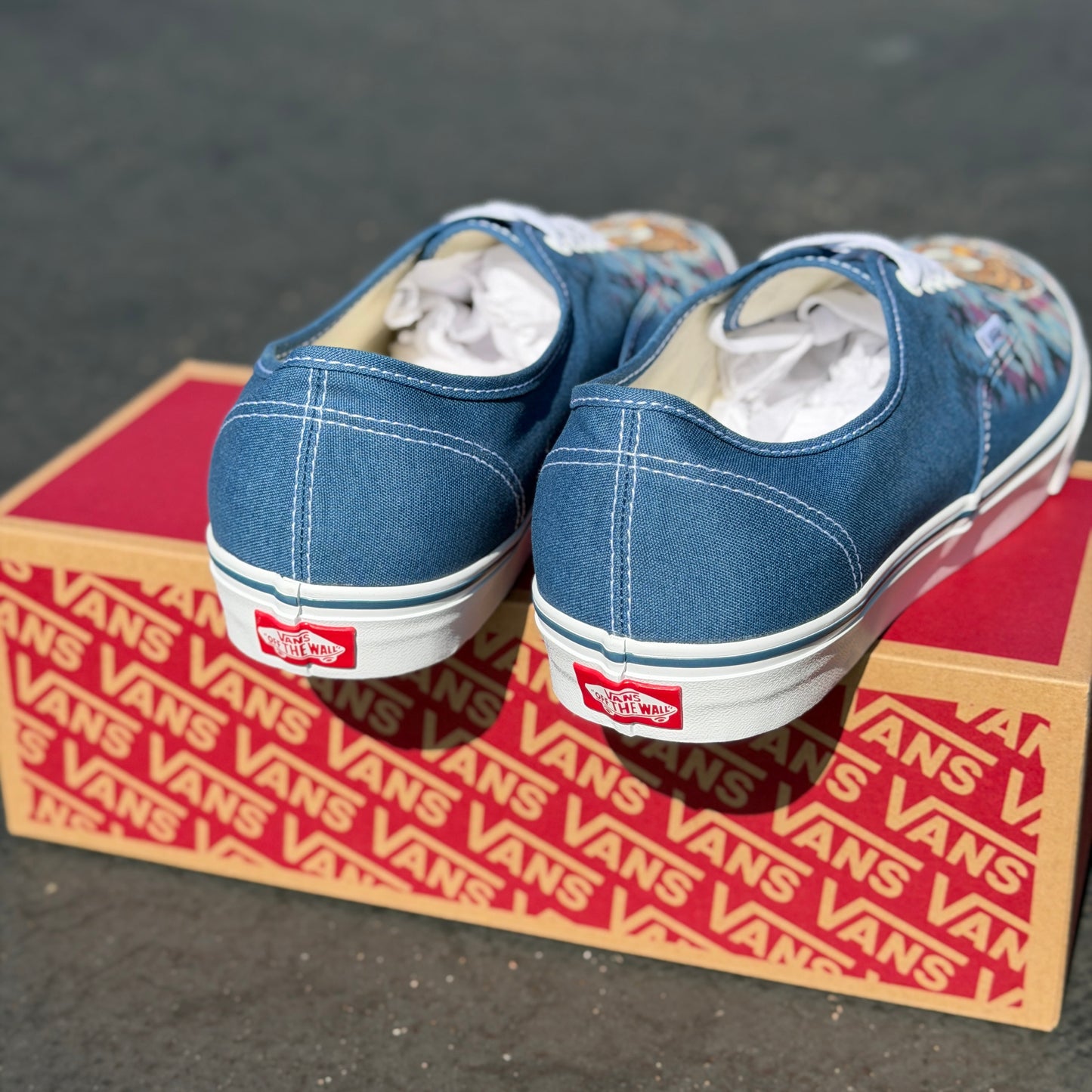 custom vans authentic shoes native american pattern