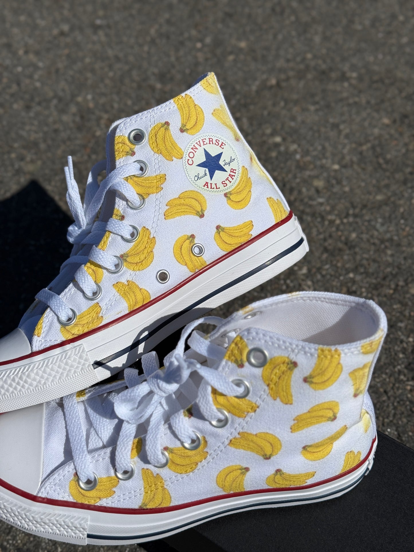 Go Bananas! - Custom High Tops - Custom Converse Shoes