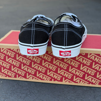 Spider web Black Vans Authentic Shoes Customized