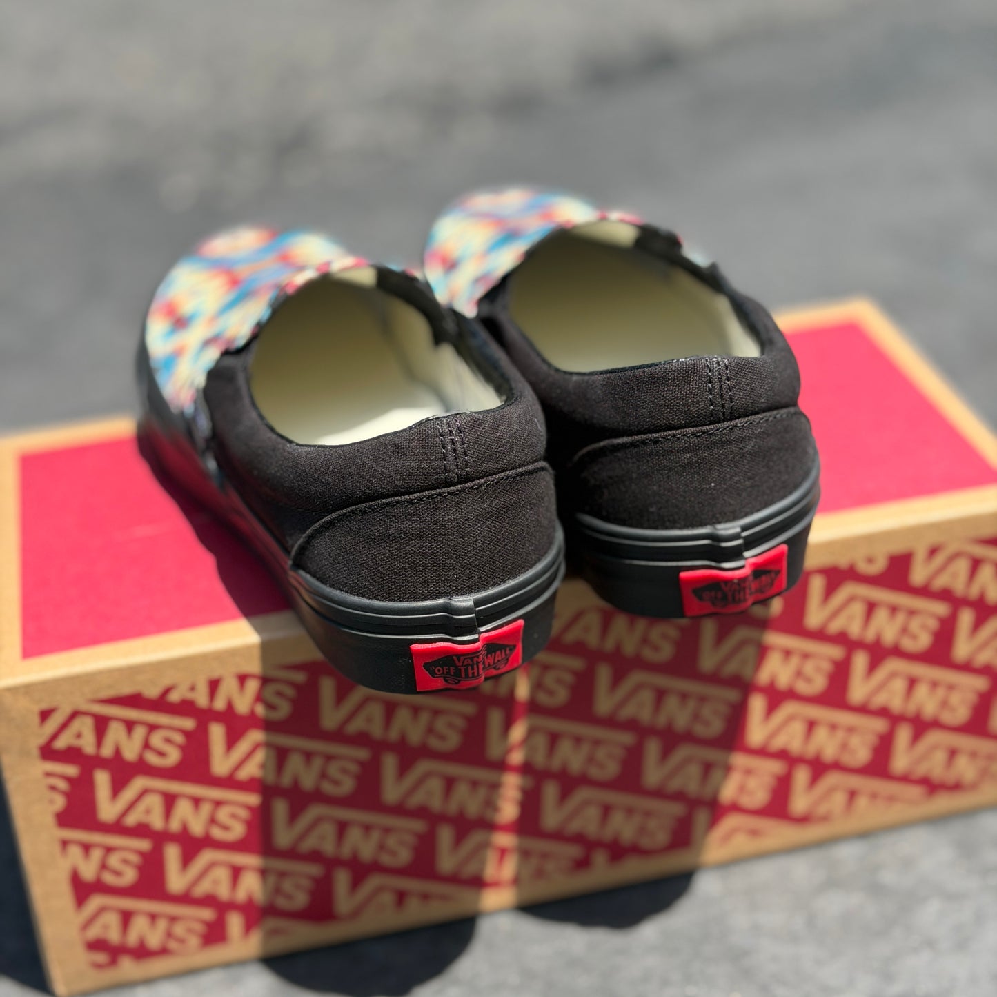 custom vans slip on shoes
