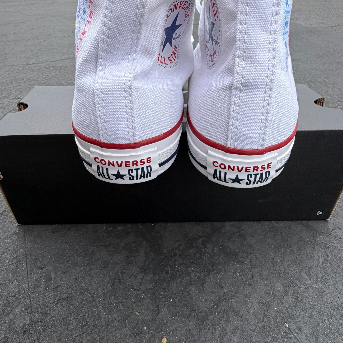 Periodic Table of Elements Converse Chuck Taylor High Top Shoes