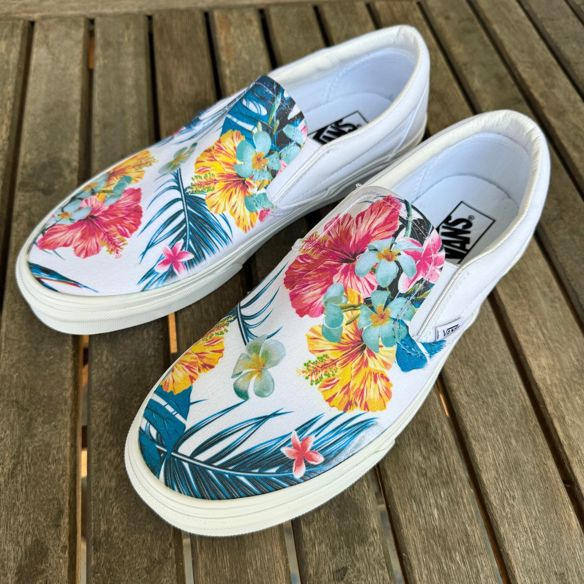 custom vans slip on shoes