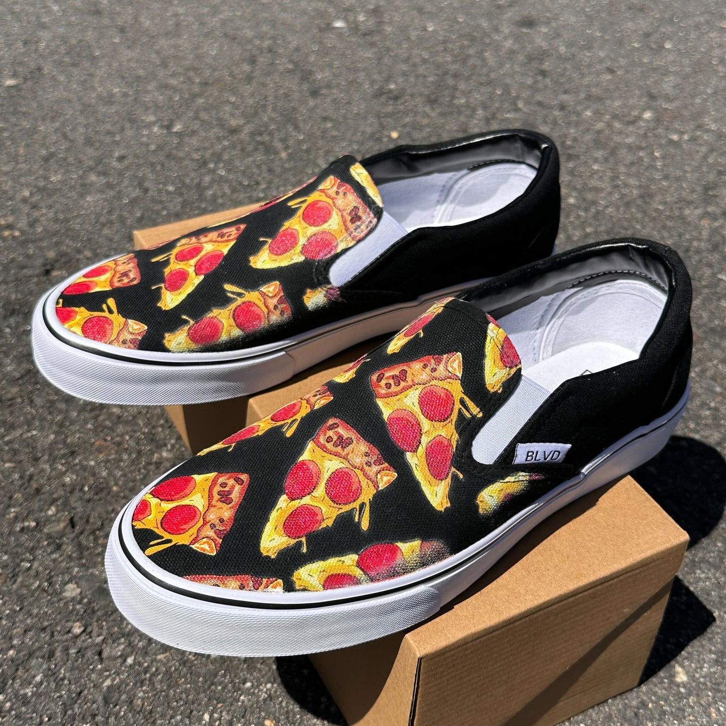 Pizza Slip On Shoes