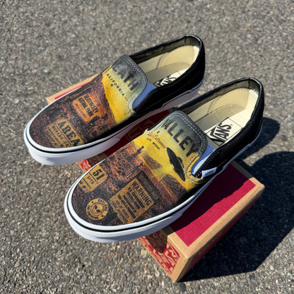 Death Valley Custom Slip on Vans