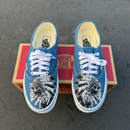 skull chief vans shoes