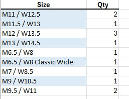 13 Pairs Skate White Vans Slip On Shoes Custom Order