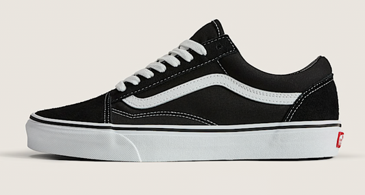 Men's size 9.5 Black Old Skool Vans Custom Order