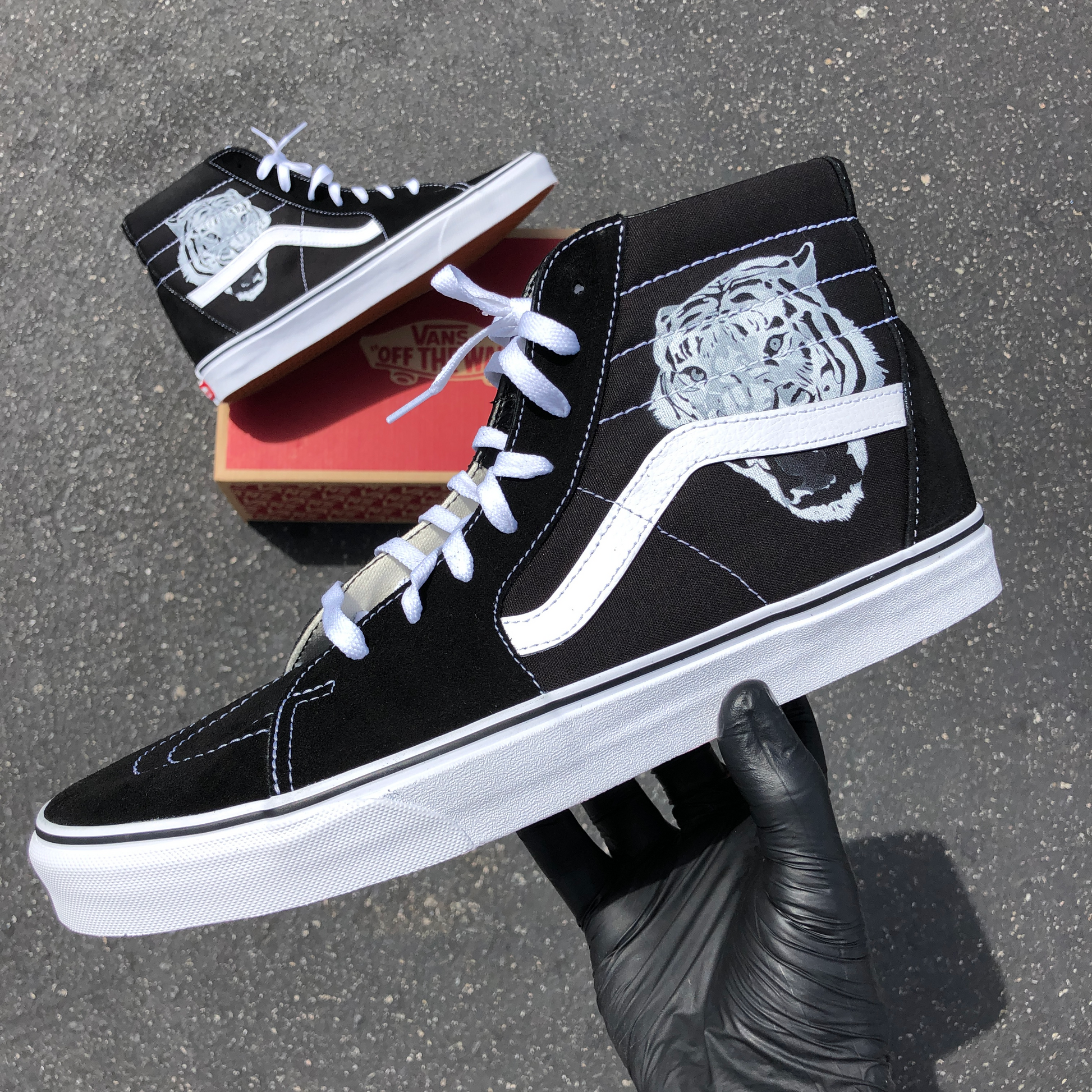 custom vans sk8 hi