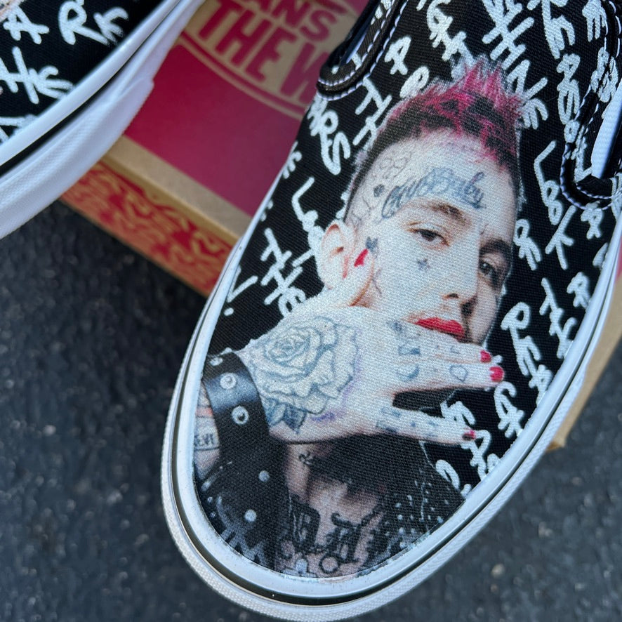 Lil Peep Custom Sneakers - Slip Ons