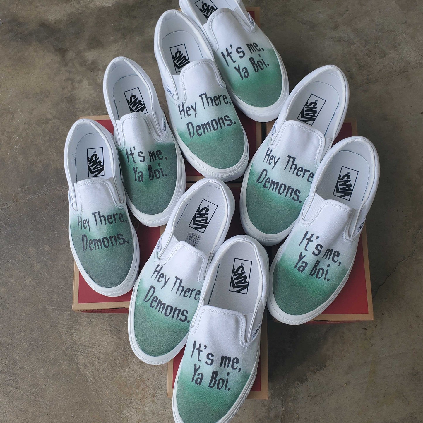 Buzzed Unsolved Supernatural: 101 True Tales of Hauntings, Demons, and the Paranormal Slip On Vans Custom Shoes