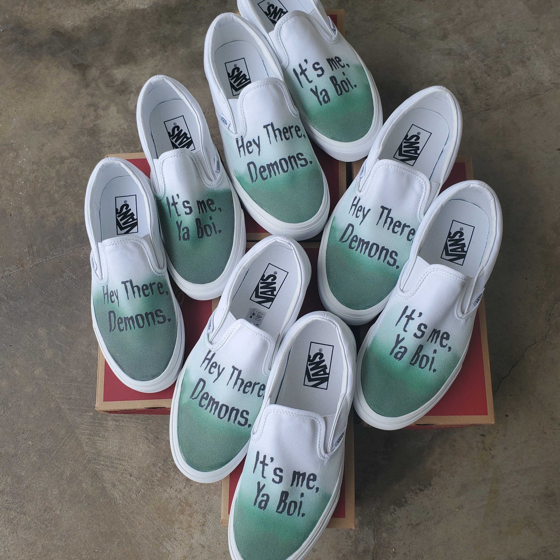 Buzzed Unsolved Supernatural: 101 True Tales of Hauntings, Demons, and the Paranormal Slip On Vans Custom Shoes