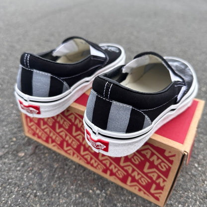 Beetlejuice Vans Shoes - Custom Slip Ons