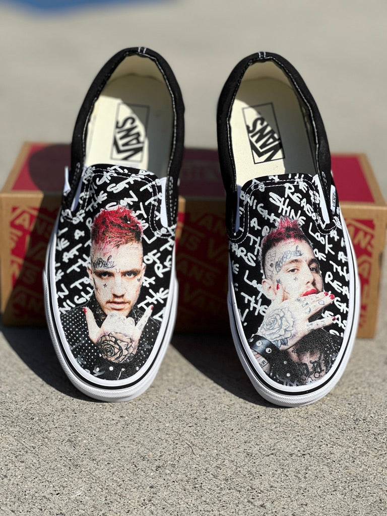 Lil Peep Custom Sneakers - Slip Ons