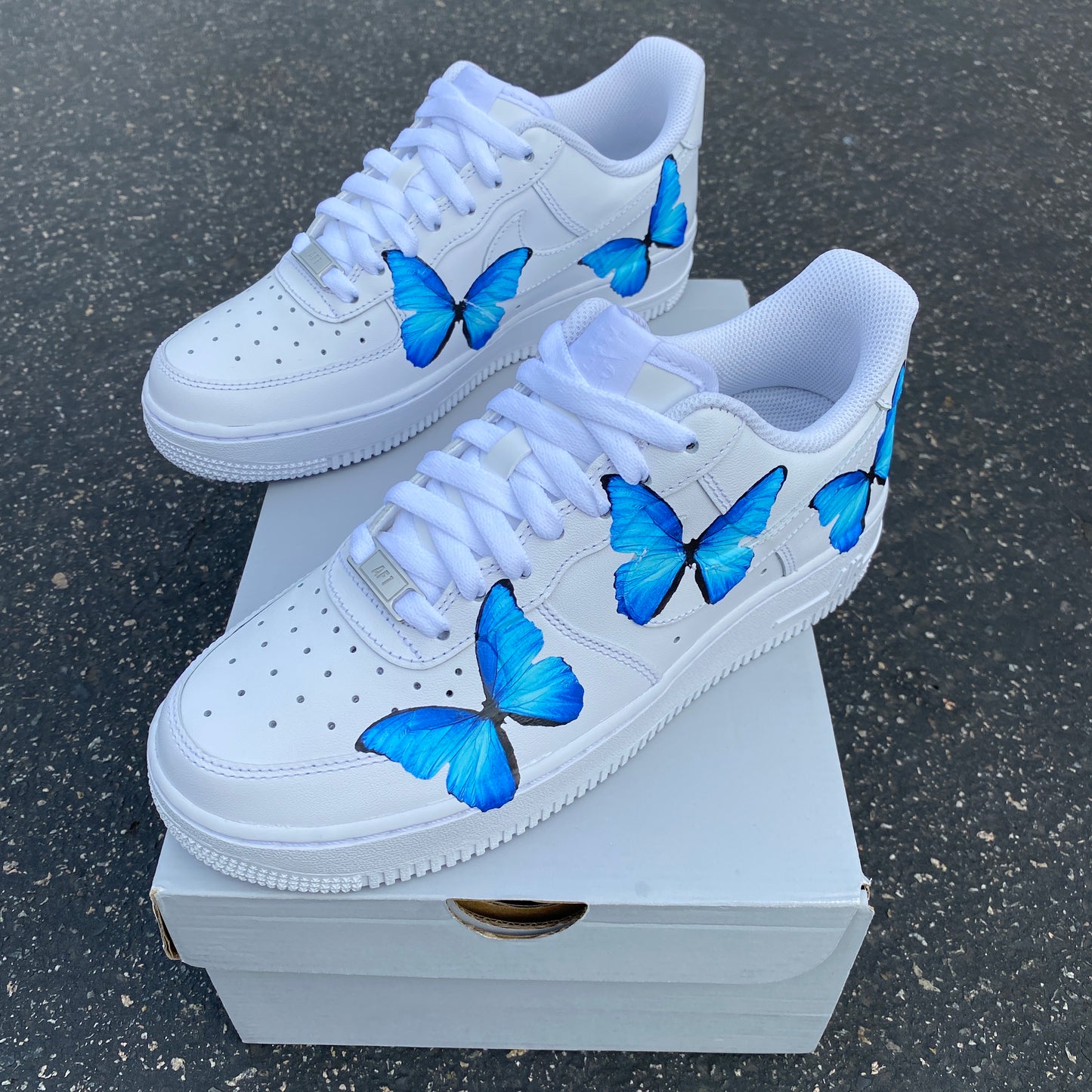 ANY COLOR Reflective Butterfly Custom Af1 Custom Nike AF1 