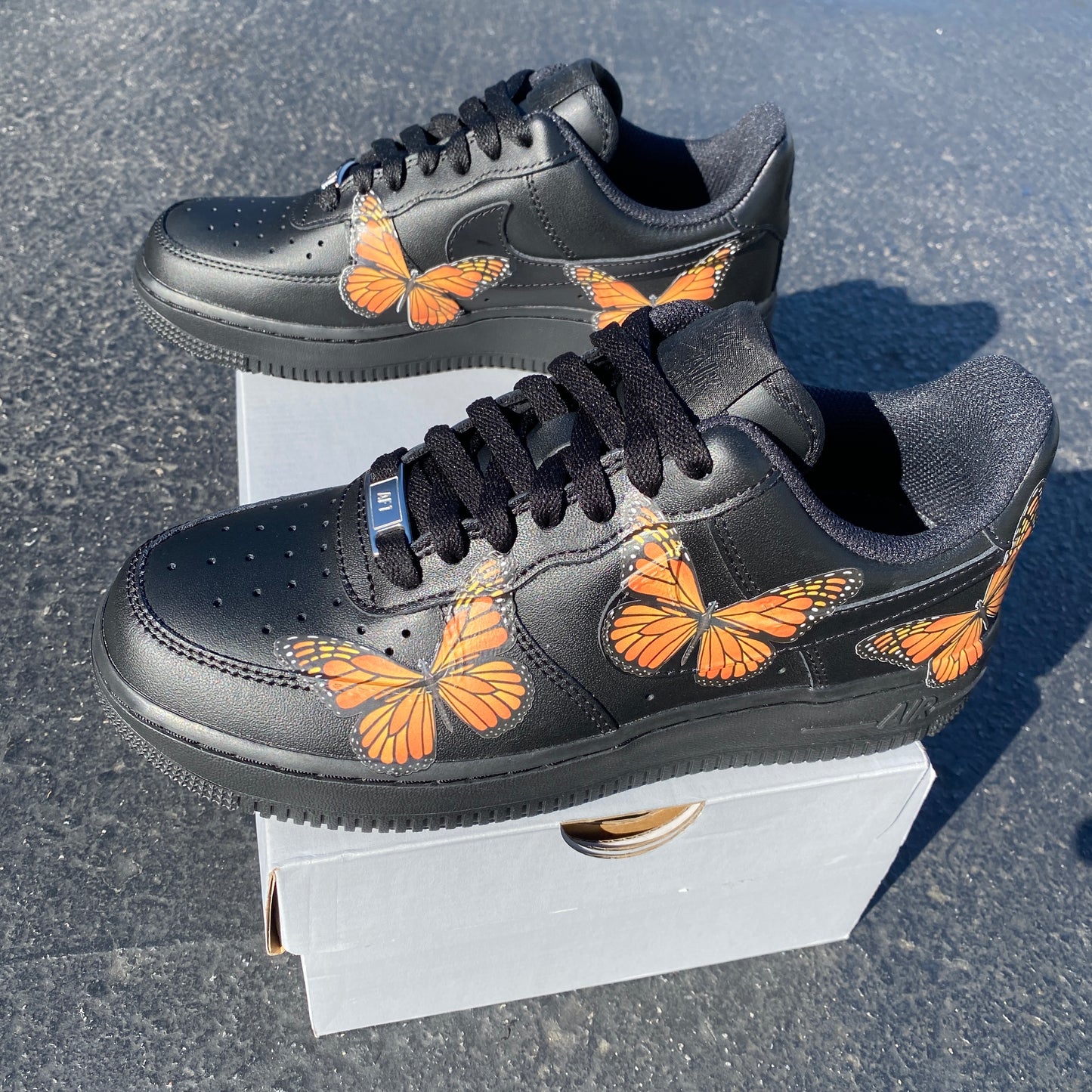 Custom Nike Air Force 1 Monarch ButterFLY