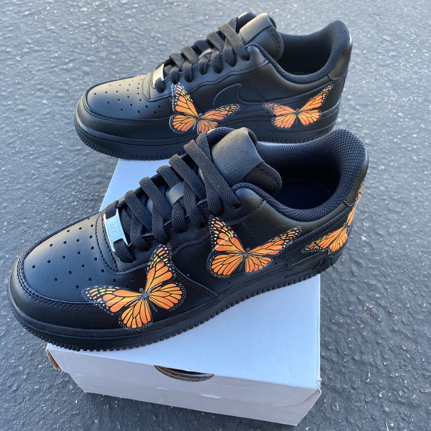 Custom Nike Air Force 1 Monarch ButterFLY