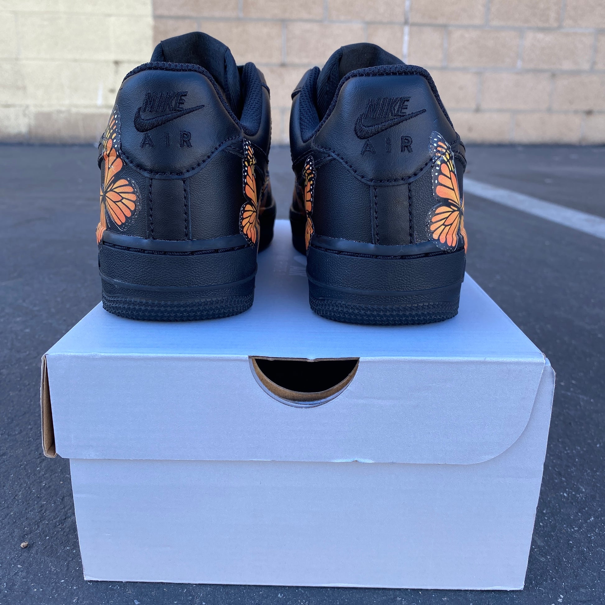 Custom Nike Air Force 1 Monarch ButterFLY