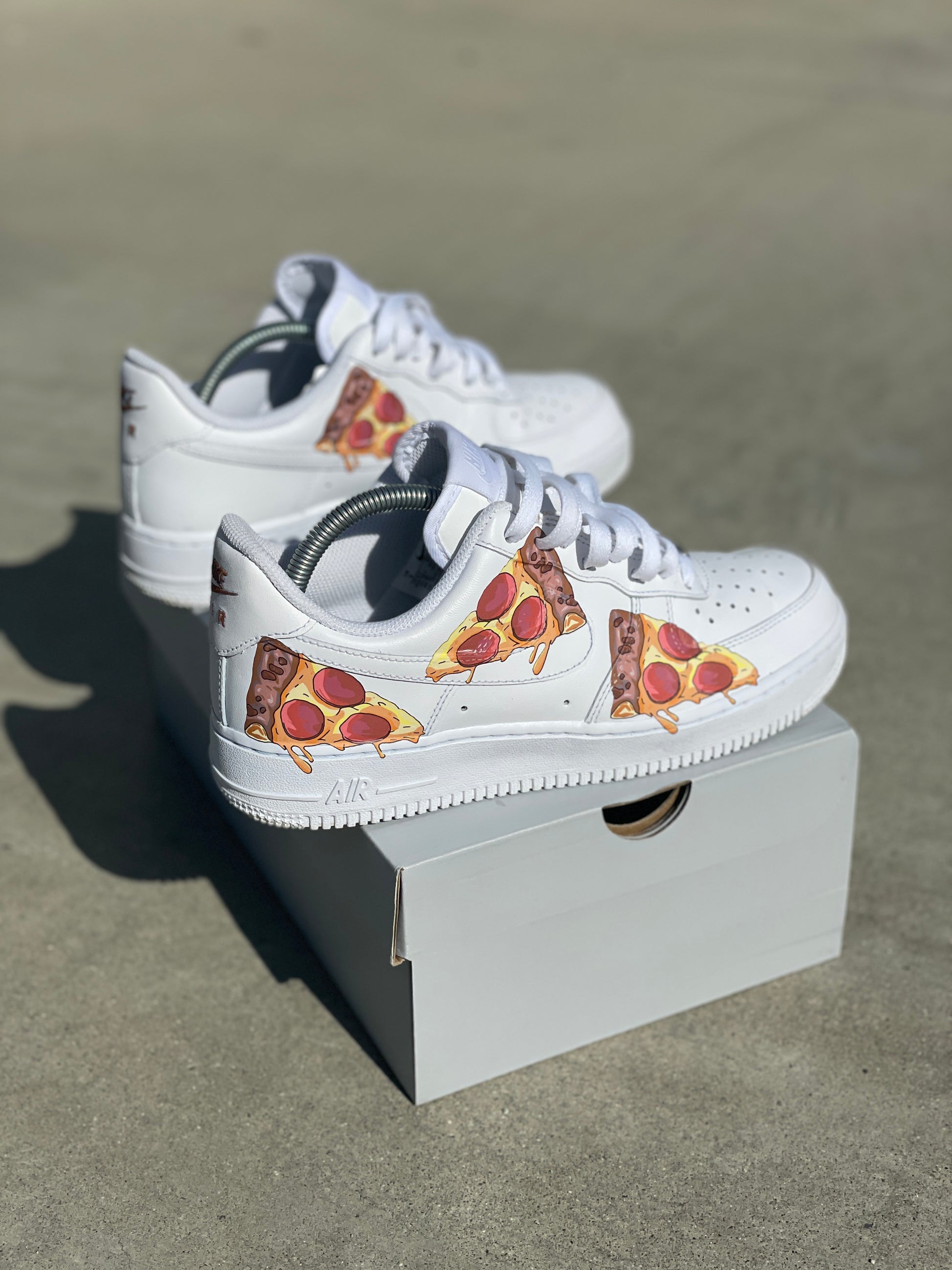 Custom Nike Air Force 1 Pizza Party - Custom Nike Shoes – BlvdCustom