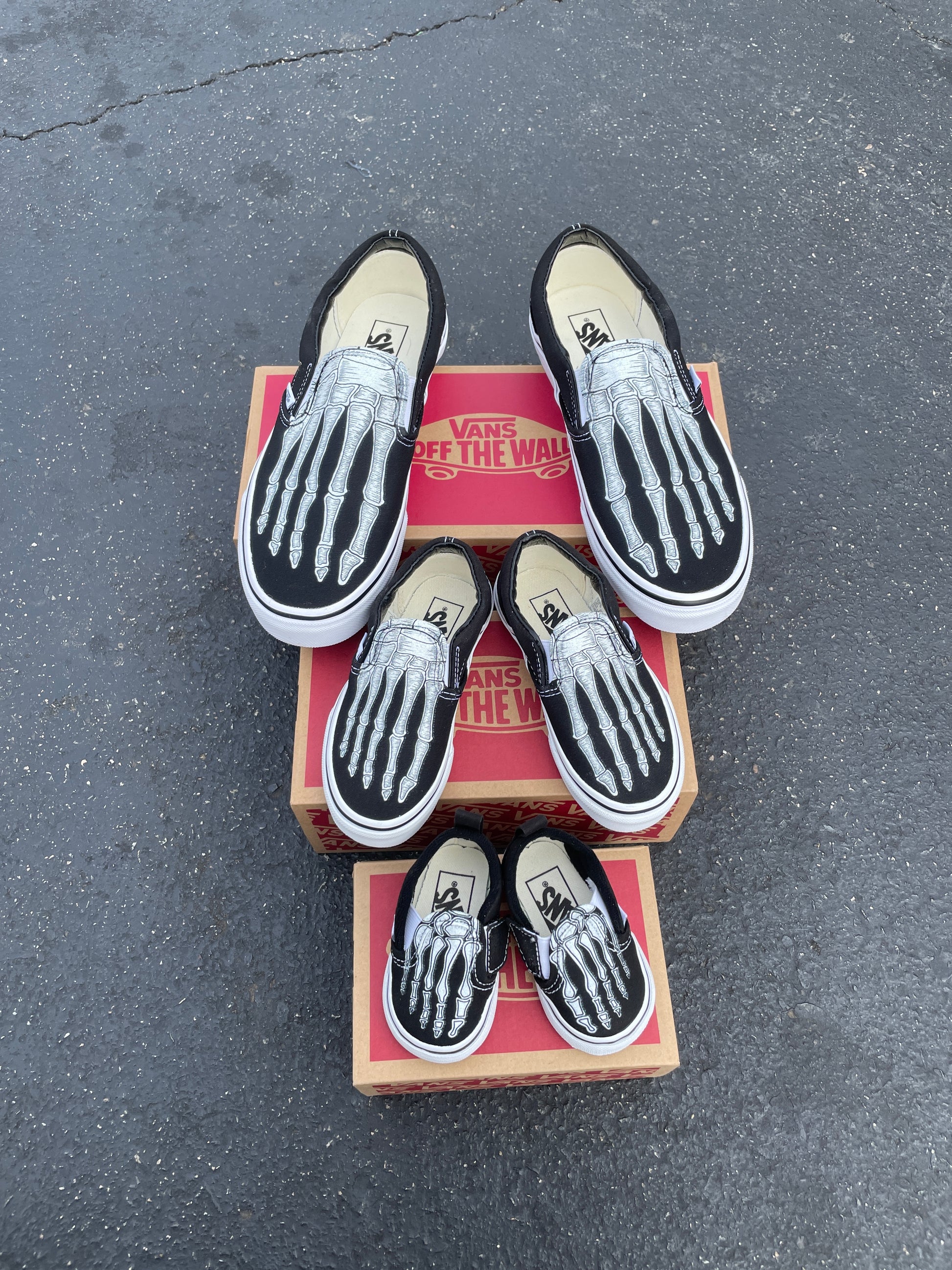 skeleton feet shoes for kids and toddlers