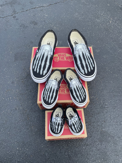 skeleton feet shoes for kids and toddlers