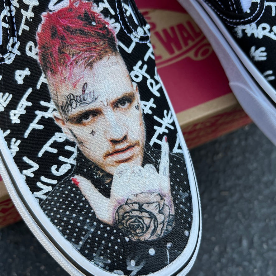 Lil Peep Custom Sneakers - Slip Ons