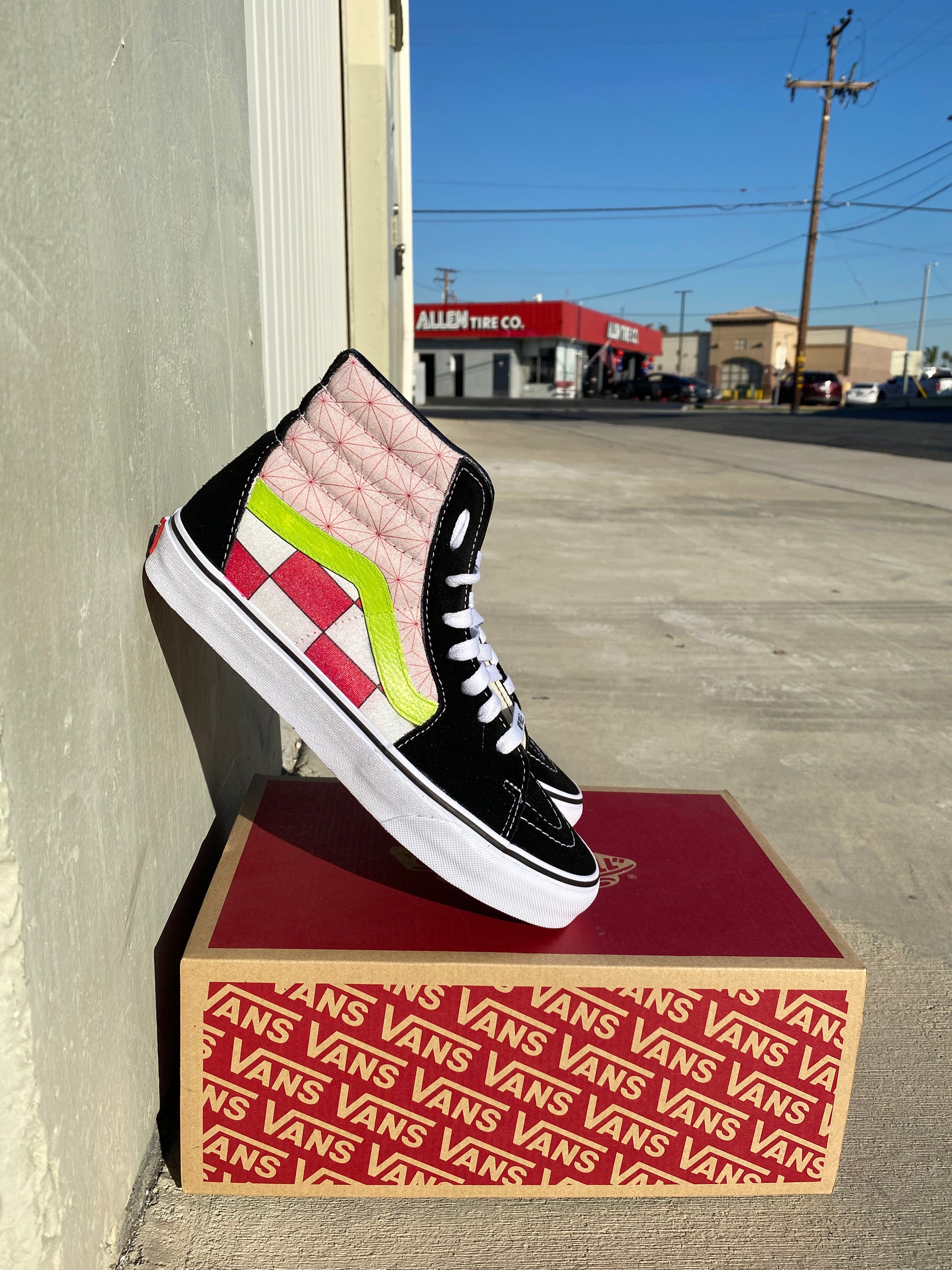 Vans sk8-hi carreaux hotsell