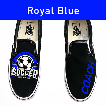 Soccer Custom Shoes Coaches Gift - Multiple Colors Available