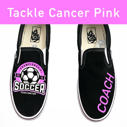 Soccer Custom Shoes Coaches Gift - Multiple Colors Available