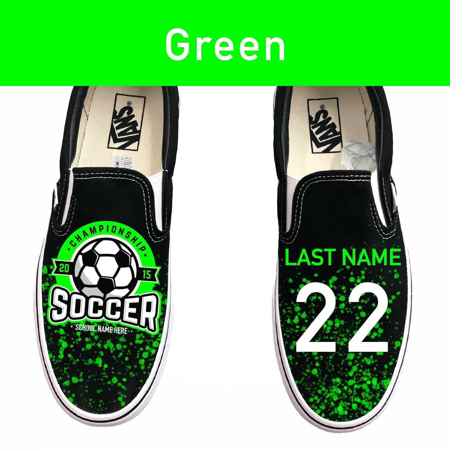 Soccer Custom Shoes Jersey Fade - Multiple Colors Available