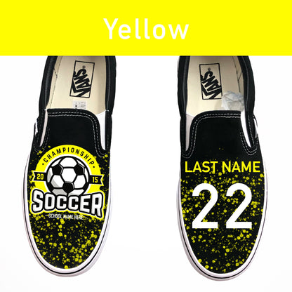 Soccer Custom Shoes Jersey Fade - Multiple Colors Available