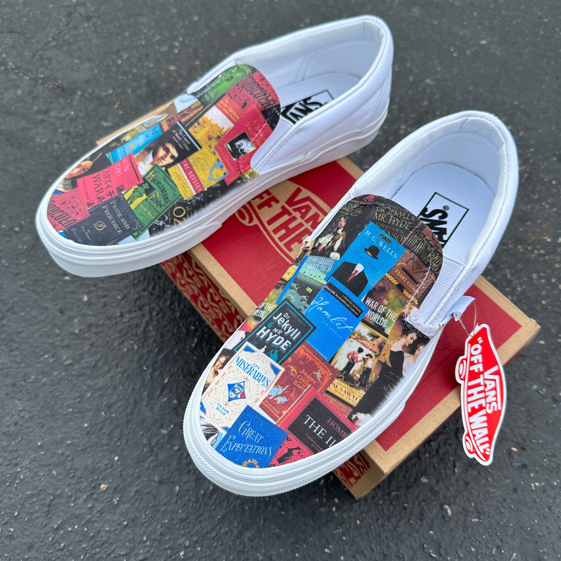 HOT Painted Vans Slip Ons Design Your Own Vans Vans Slip On