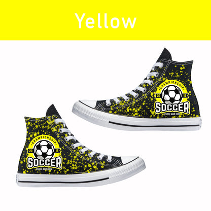 Soccer Sneakers Double Logo - Multiple Colors Available