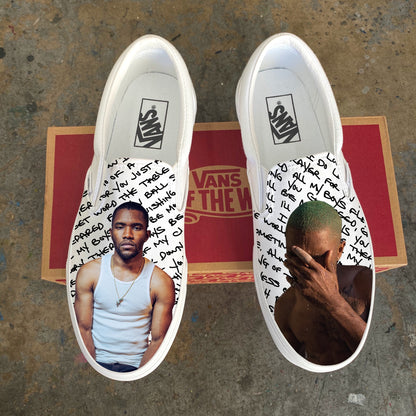 Frank Ocean Sneakers - Custom Slip Ons Wish