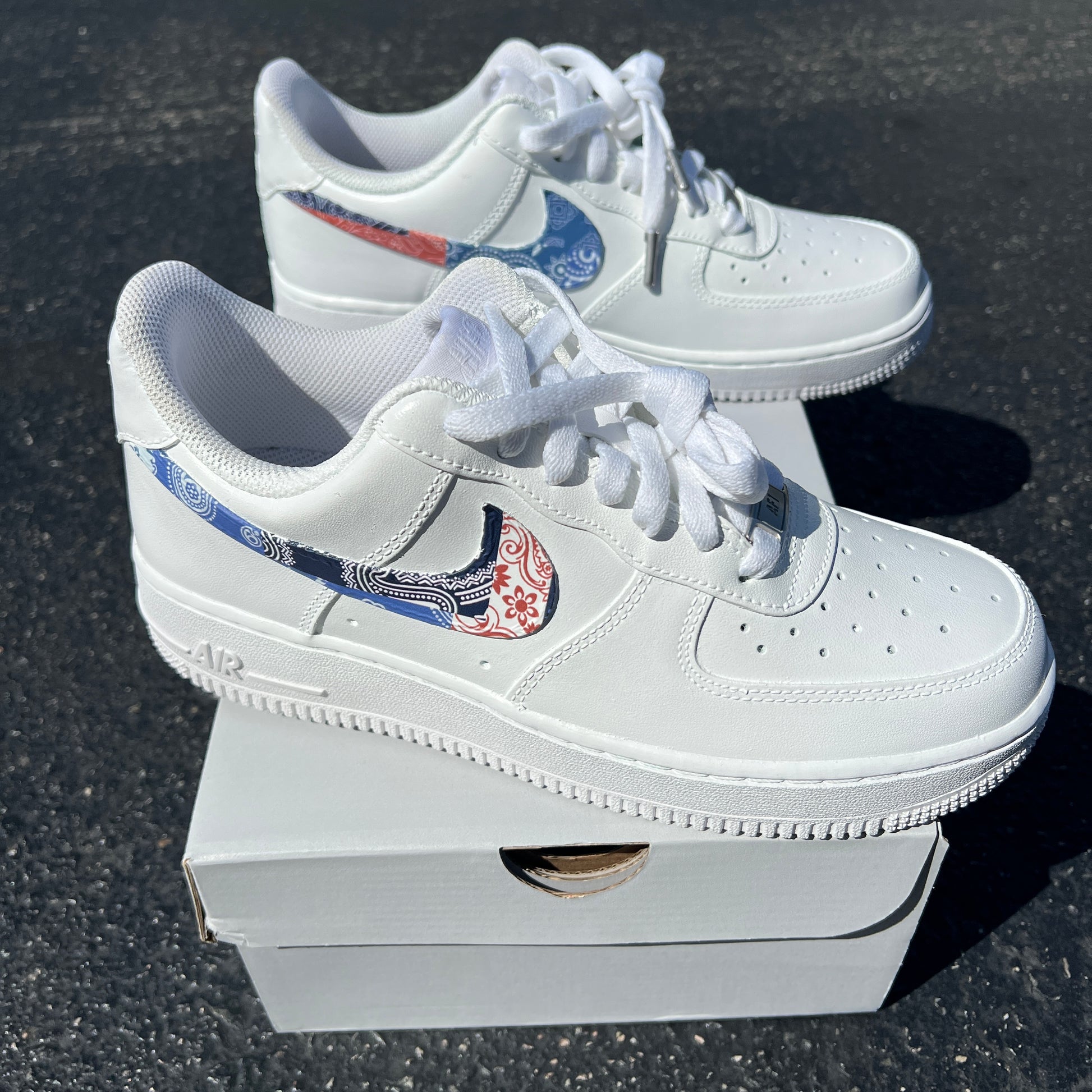 Custom Nike Air Force 1 Blue ButterFLY - Custom Nike Air Force 1 Shoes –  BlvdCustom