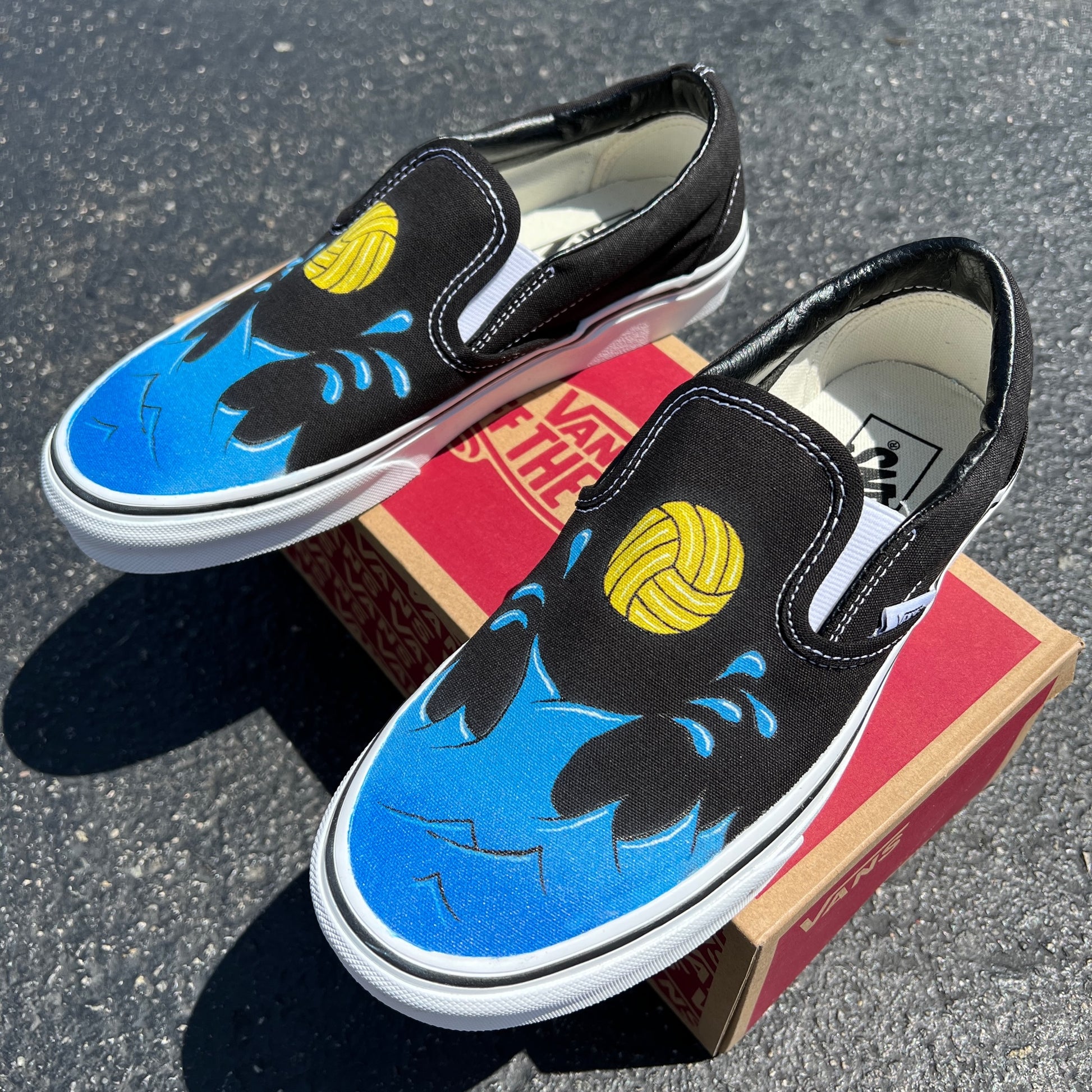 How to Paint On Black Vans, Custom Shoes