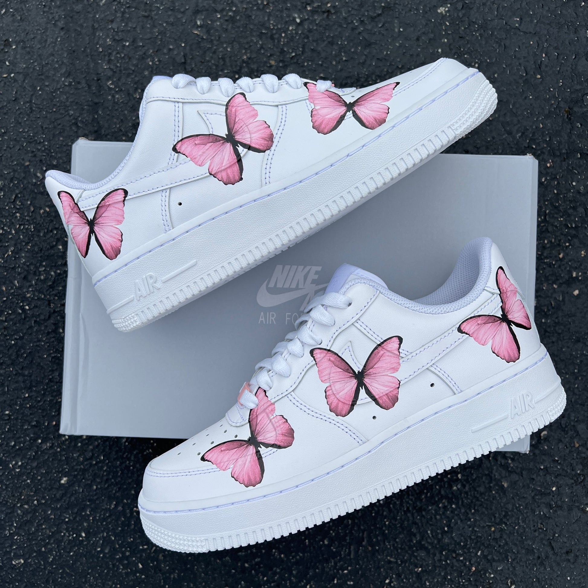 Nike, Shoes, Nike Air Force Pale Pink Custom Offers Welcome