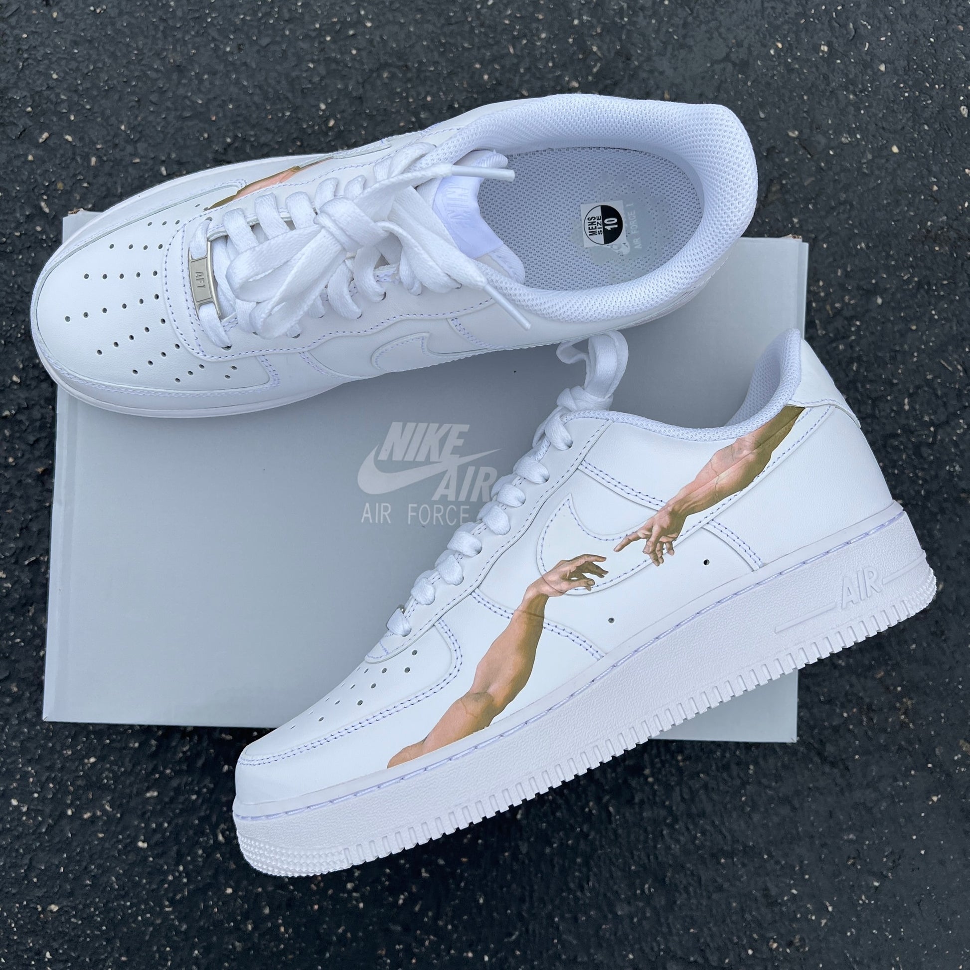 God Hands - Custom Nike Air Force 1 - Custom Nike Shoes – BlvdCustom