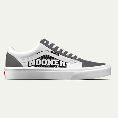 US Men's 10 - Gray Old Skool Vans Custom Order for Barney
