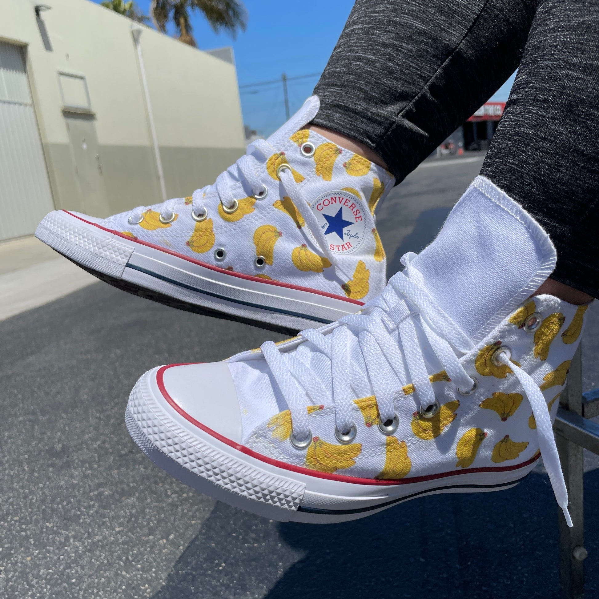 Opblazen vaak Aanval Go Bananas! - Custom High Tops - Custom Converse Shoes – BlvdCustom