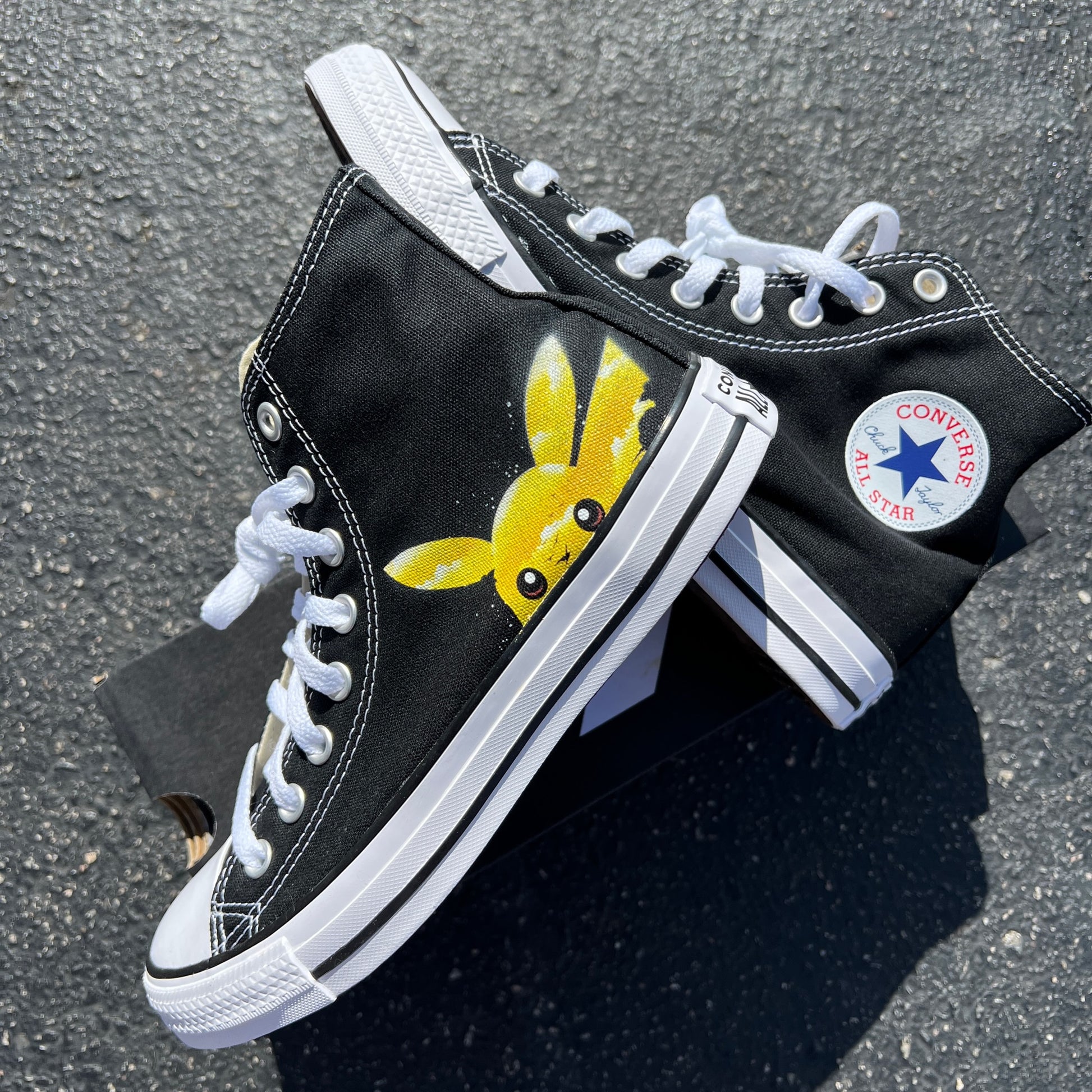 Pokemon Custom Shoes Converse High Top