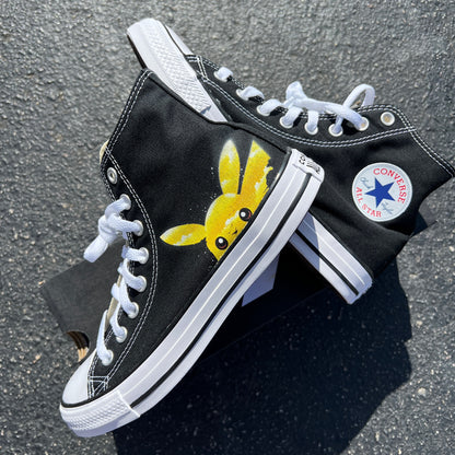 Pokemon Custom Shoes Converse High Top