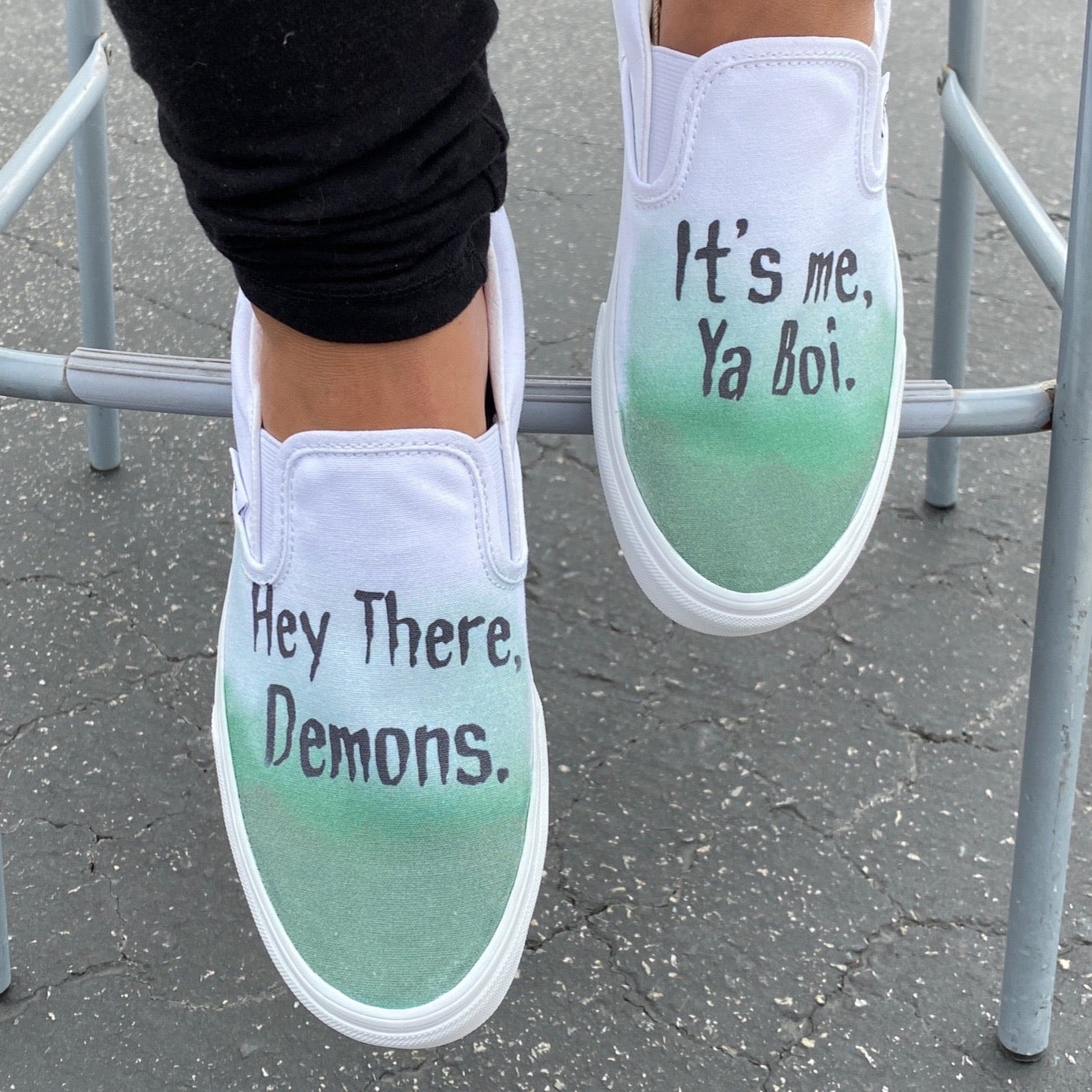 Buzzed Unsolved Supernatural: 101 True Tales of Hauntings, Demons, and the Paranormal Slip On Vans Custom Shoes