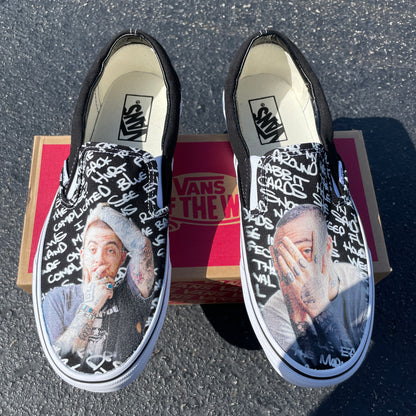 Mac Miller Custom Sneakers - Slip Ons