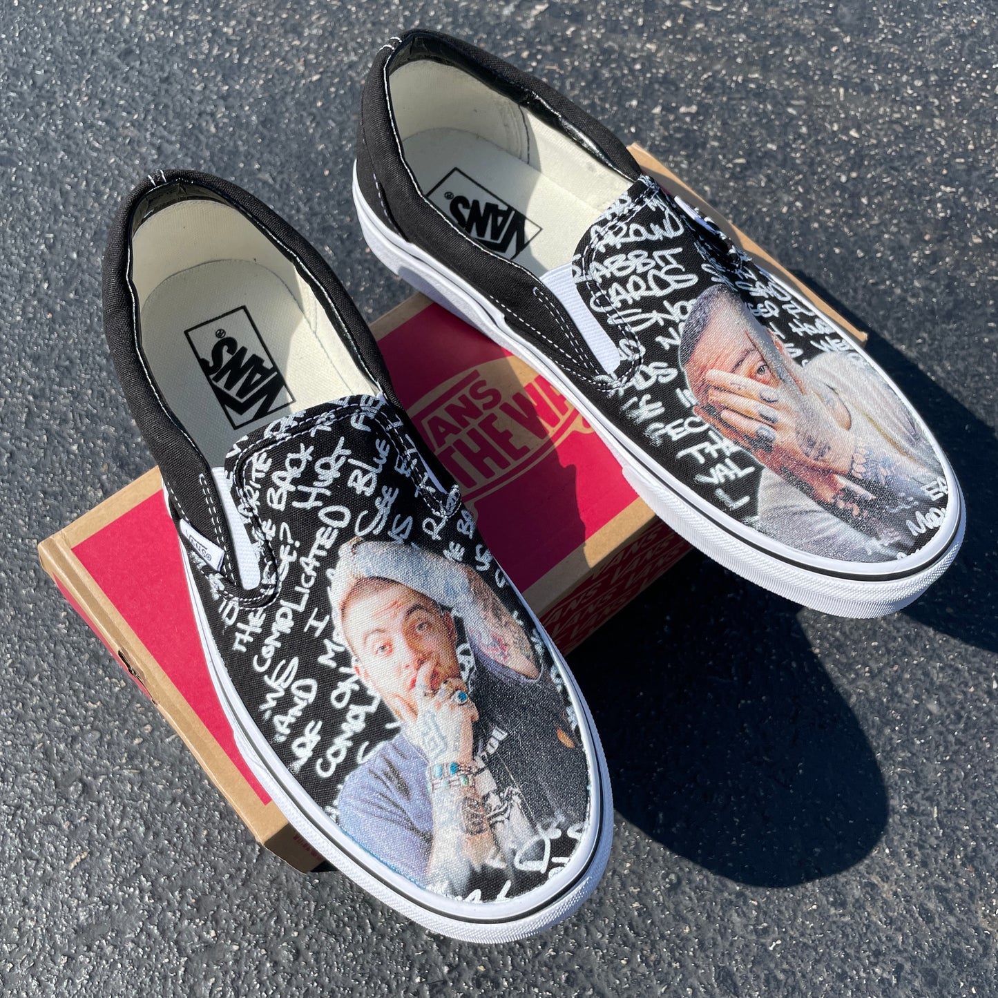 Mac Miller Custom Sneakers - Slip Ons