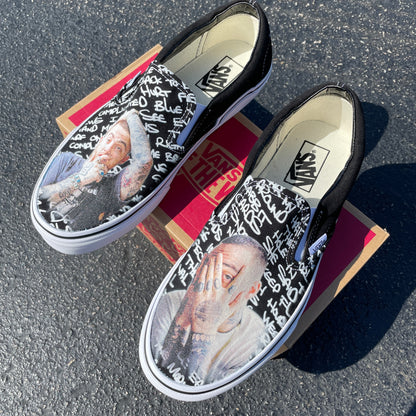 Mac Miller Custom Sneakers - Slip Ons