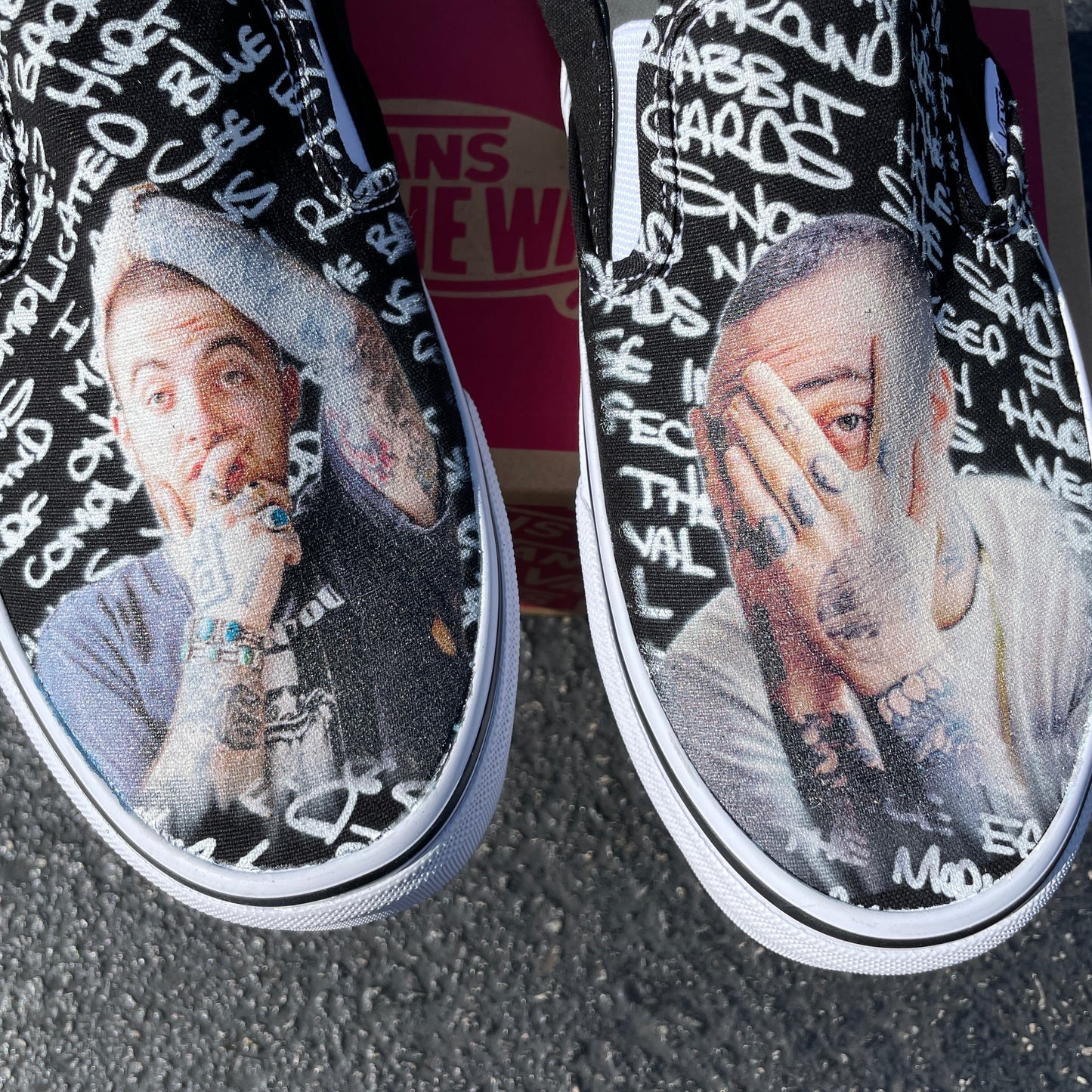 Mac Miller Custom Sneakers - Slip Ons