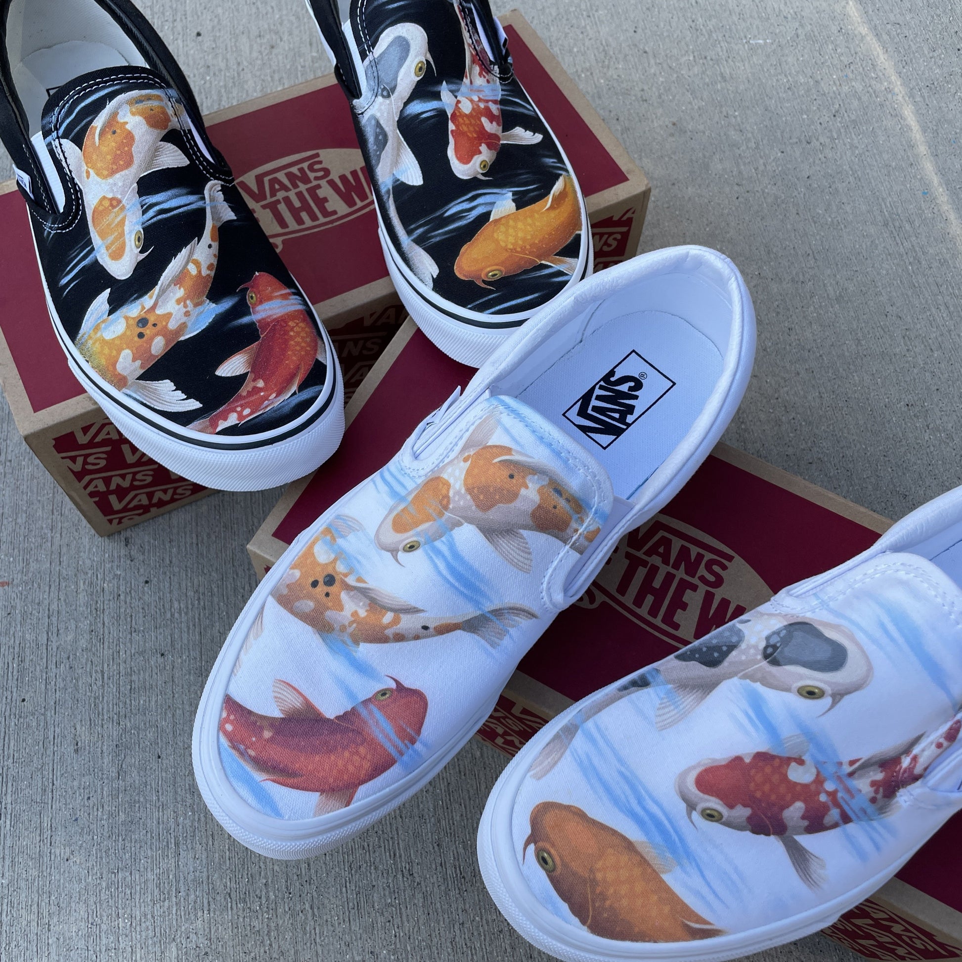 Koi Pond Vans